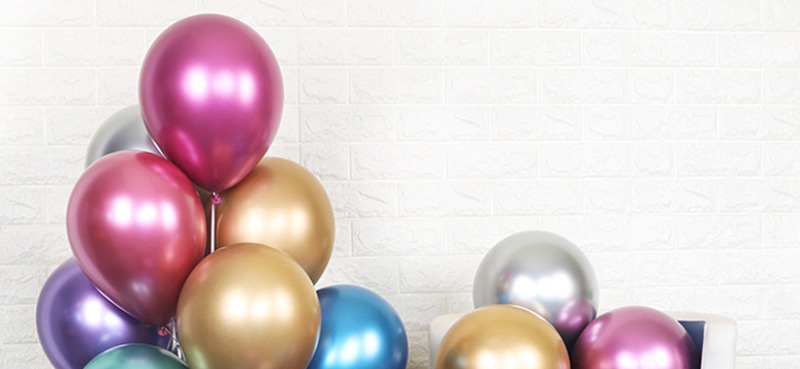 10寸12寸金属气球乳胶加厚婚房装饰生日节日派对布置开业婚庆用品详情2