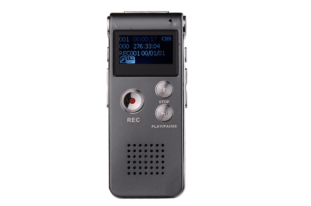 8G/16G digital voice recorder, smart recording MP3 player, external playback function, cross-border e-commerce voice recorder pic 4