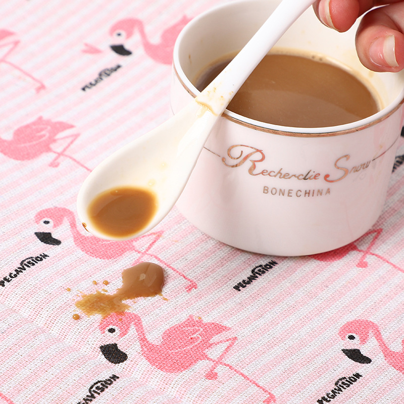 We have cotton and linen coasters in stock, modern and simple mixed-pattern square sponge coasters, and anti-stain coasters for restaurant and household use pic 17