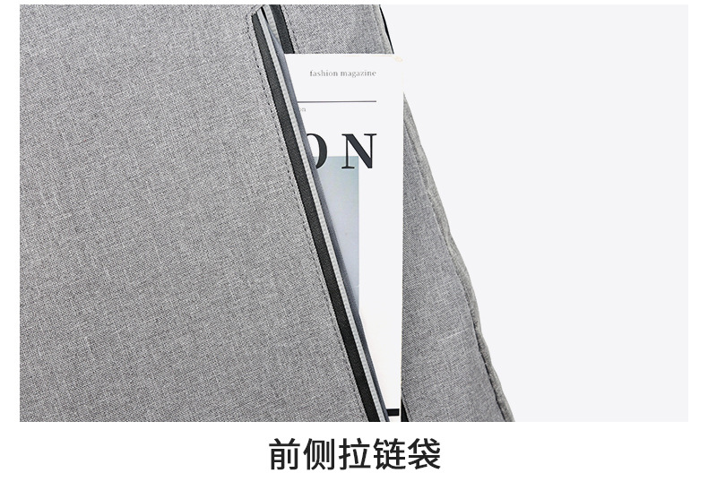 背包新款2023春季电脑包多功能商务背包大容量男士休闲通勤双肩包详情25