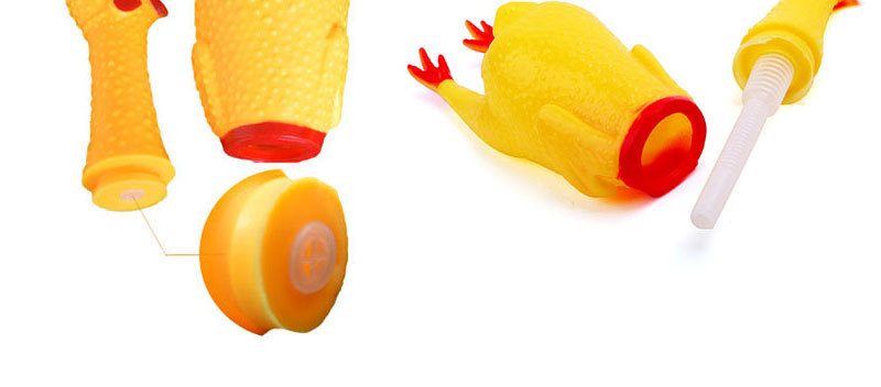 Amazon bestseller Pet supplies: Super Funny Screaming Chicken pet toy, Screaming Chicken dog toy in stock pic 29