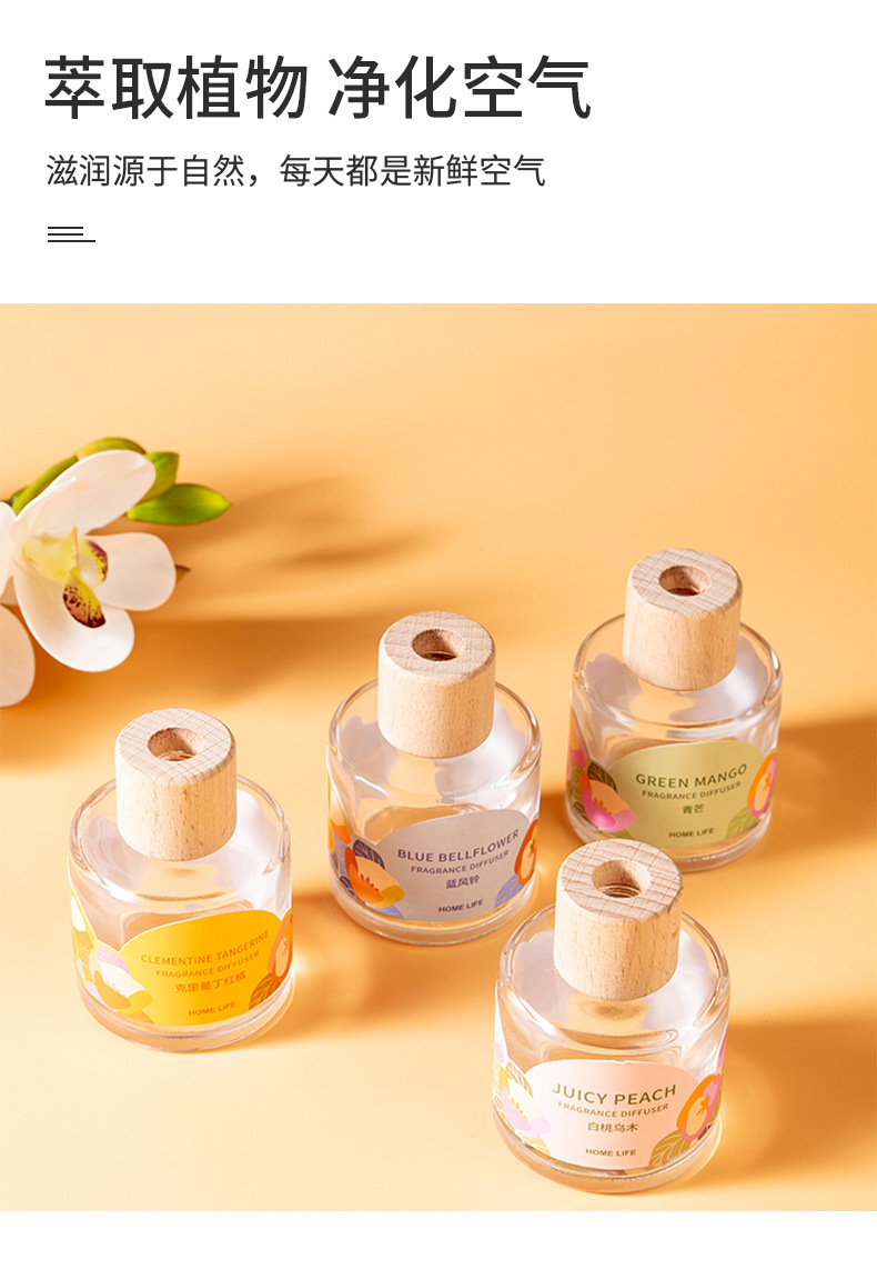 家用无火香薰蜡烛两件套客厅卧室持久香味香水摆件车内除异味香氛1详情5