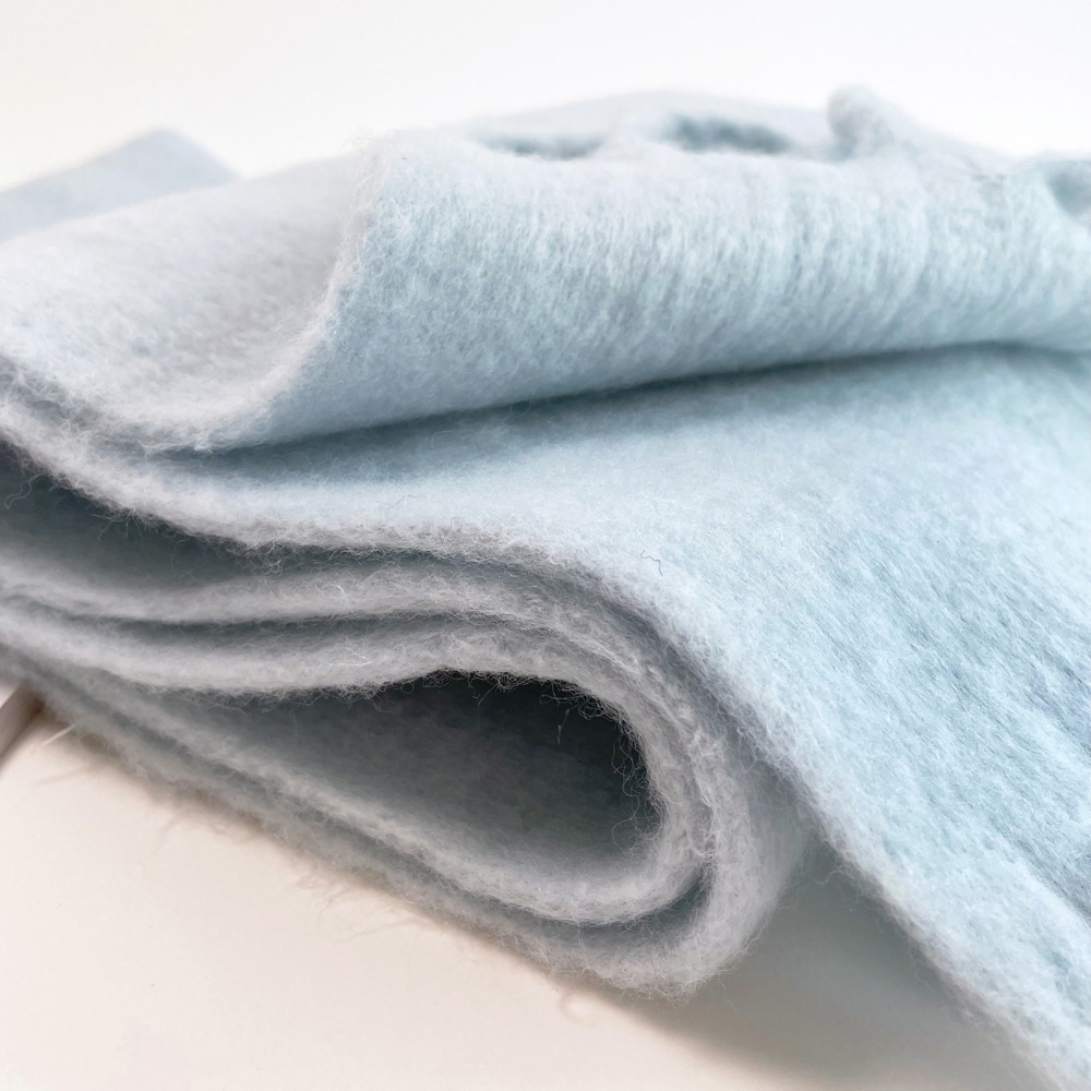 Solid color mohair scarf, sweet potato best-selling warm mid-length scarf, winter shawl, scarf for outerwear, wholesale from Europe and America pic 24