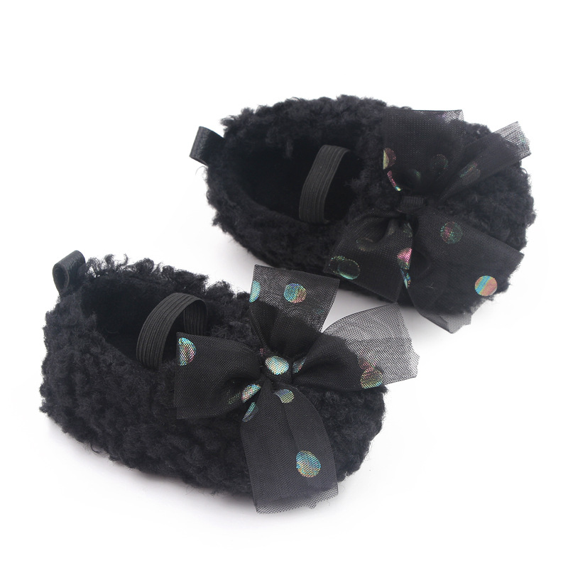 For babies aged 0-1, there are cute cotton shoes. For girls, there are suede princess shoes, shallow elastic cotton shoes, and fluffy shoes for girls. The size is 2750 pic 20