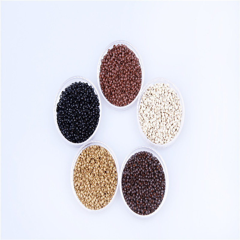 nano small hair extension rings, large quantities of hair extension clips, wholesale from superior hair extension tools, silicone hair extension clips Nano rings pic 14