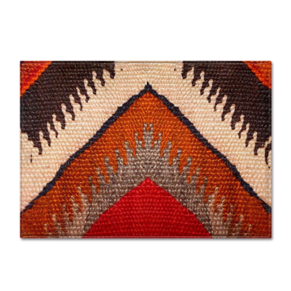 Ethnic-style retro European-patterned large carpet, square floor mat, cross-border manufacturer supply, one-piece consignment, stripes pic 14
