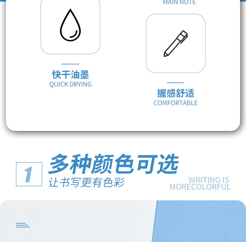 炜搏新款可爱口红中性笔韩国创意文具学习办公用品奖品批发广告笔详情4