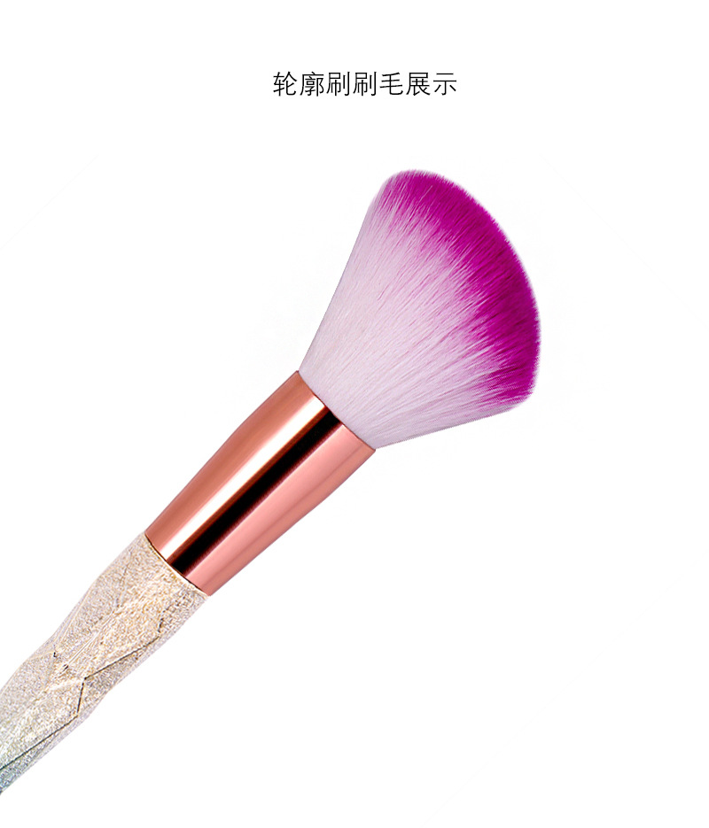 The manufacturer supplies the artificial fiber single unicorn contouring brush shanilak pic 4