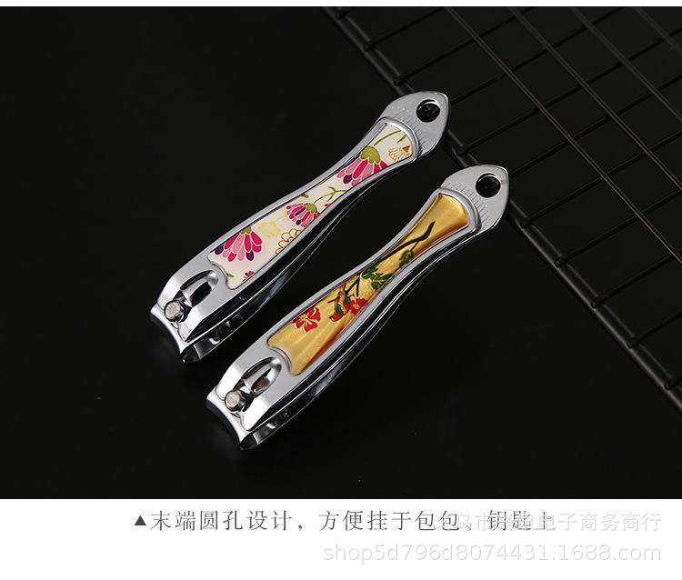 Stainless steel flat-mouthed nail clippers, nail pliers, nail knives, large nail knives, nail trimming scissors for adults, one yuan supply pic 5