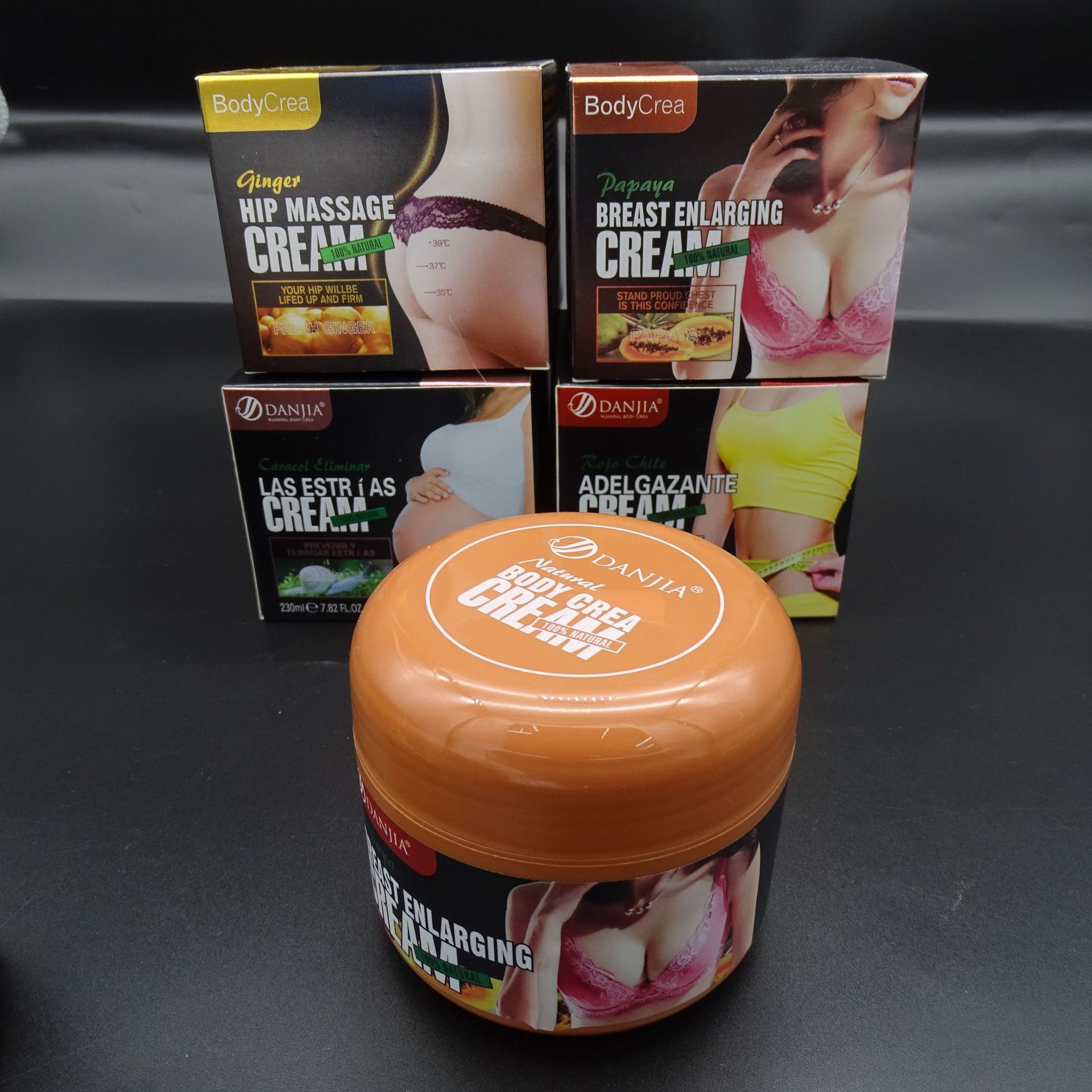 纤体塑形霜滋润提拉紧致按摩膏塑形霜腰部胸部详情1