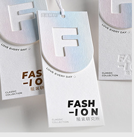 吊牌定做亮黑卡高档服装吊牌挂牌订做特种纸镂空吊牌衣服标签定制详情8