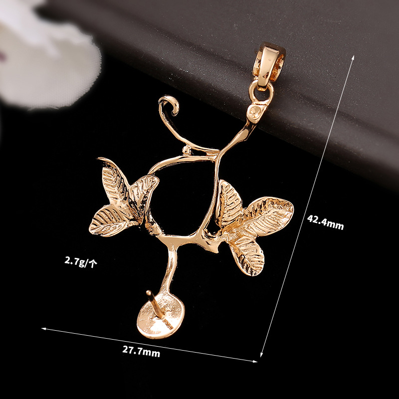 众兴古风diy饰品发簪胸针配饰树枝花树叶流苏吊挂件配饰材料步摇详情16