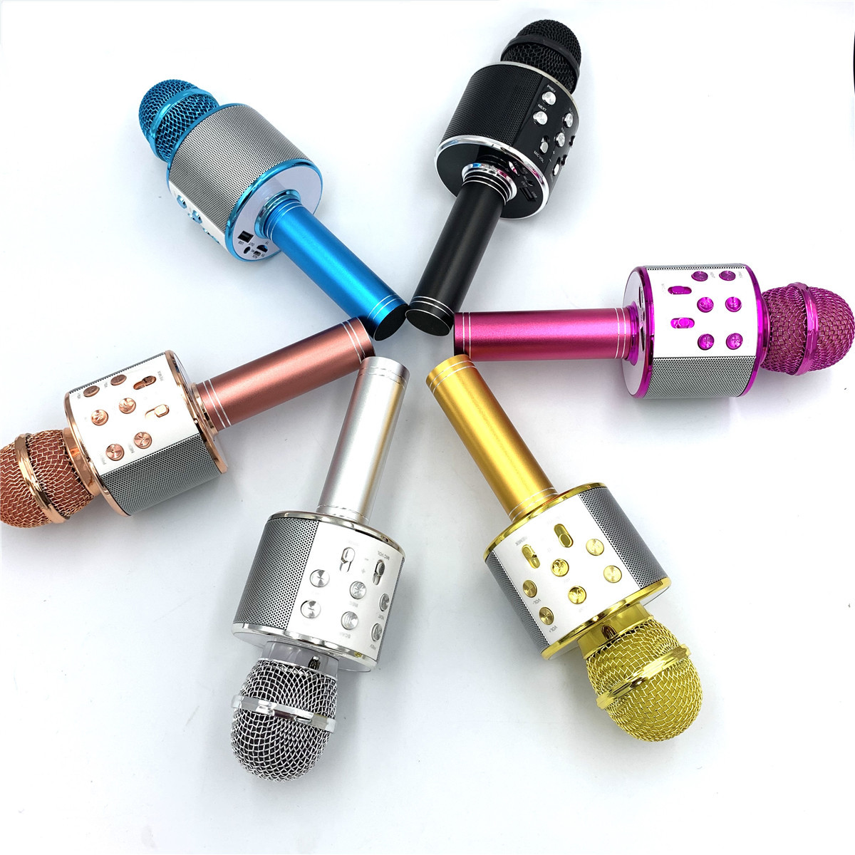 无线电容麦克风自带音箱