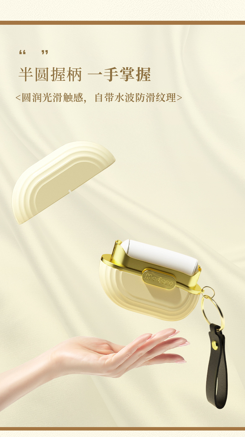 Space capsule bristle remover, detachable roller hair remover, household portable clothing, pet hair removal, bristle roller dust brush pic 16