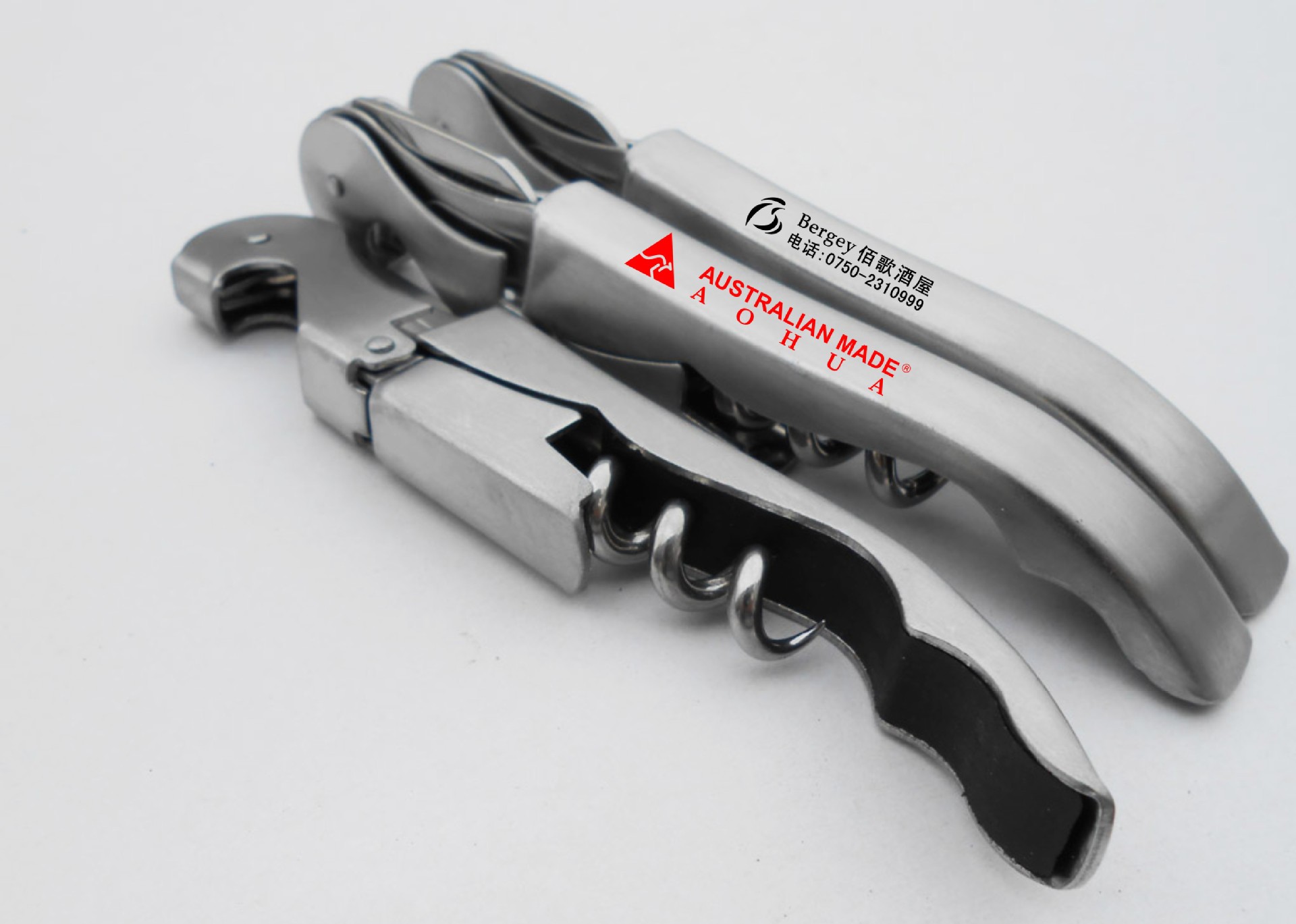 All-steel bottle openers for wine and red wine, multi-functional wine knives for the kitchen, and stainless steel wine openers in stock pic 1
