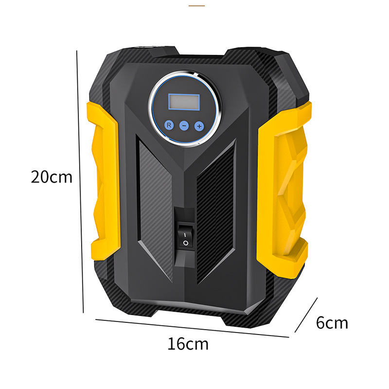 车载充气泵智能数显电动车打气泵迷你汽车充气泵小轿车轮胎充气泵详情15