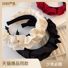 在逃公主头饰黑色双面大蝴蝶结抓夹发饰气质鲨鱼夹子发夹女后脑勺详情15