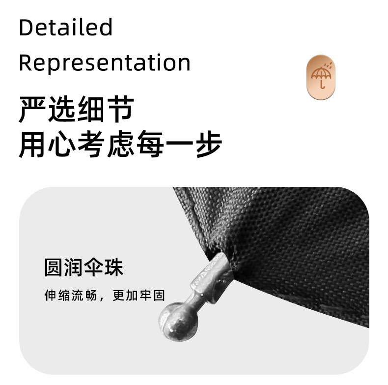 New fully automatic folding umbrella for men, large double, rice, suitable for both sunny and rainy weather, sunshade, sun protection and UV protection advertising umbrella pic 24