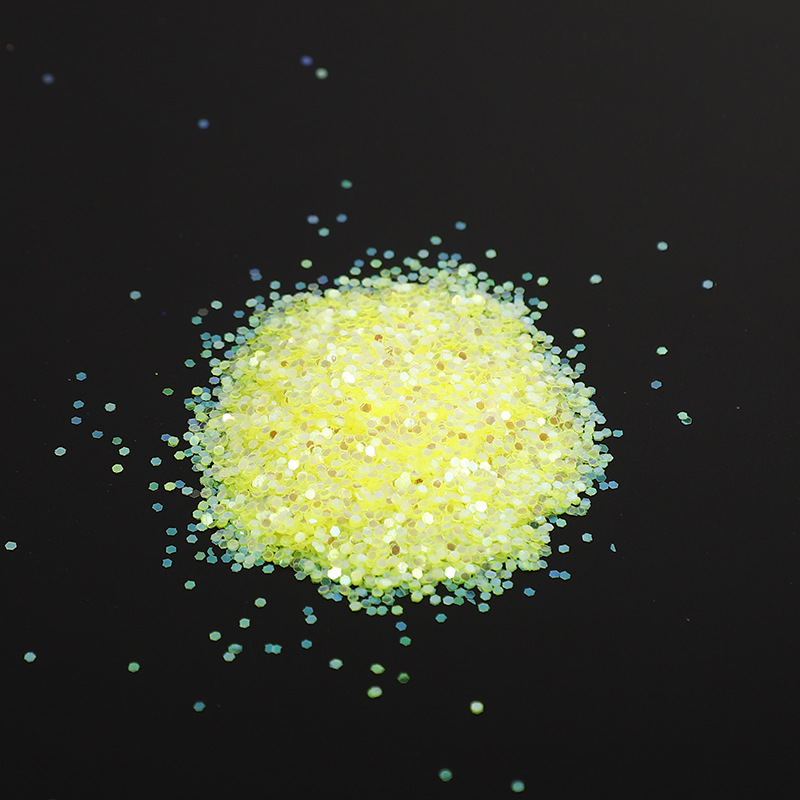 1/24 Iridescent Seven-Color Golden Onion Powder, Dazzling Glitter Powder, 1kg package, 1mm Seven-color Laser Powder, Nail sequins, High Gloss, waterproof pic 30