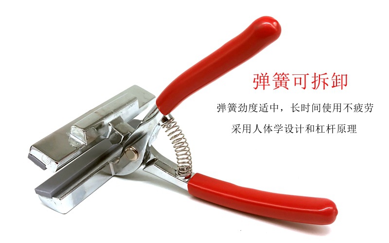 The manufacturer wholesals advertising printing cloth pliers, stretched cloth oil painting pliers, and enlarged oil painting jaws with a width of 12cm pic 17