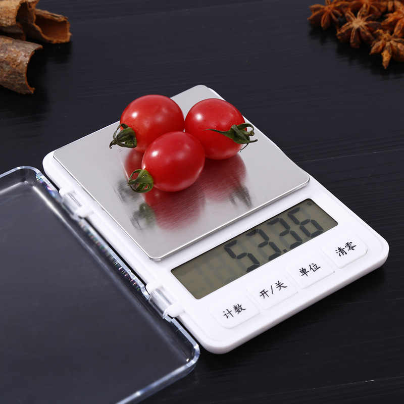 Customized precise household kitchen baking electronic scales, electronic scales, food, medicine, jewelry scales and gram scales in both Chinese and English pic 2