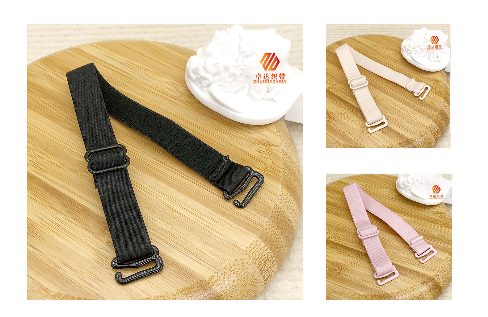 Universal anti-tightness lanyards for masks in stock, adjustable high-end wig caps, finished shoulder straps, skin-friendly fleece base elastic bands pic 17