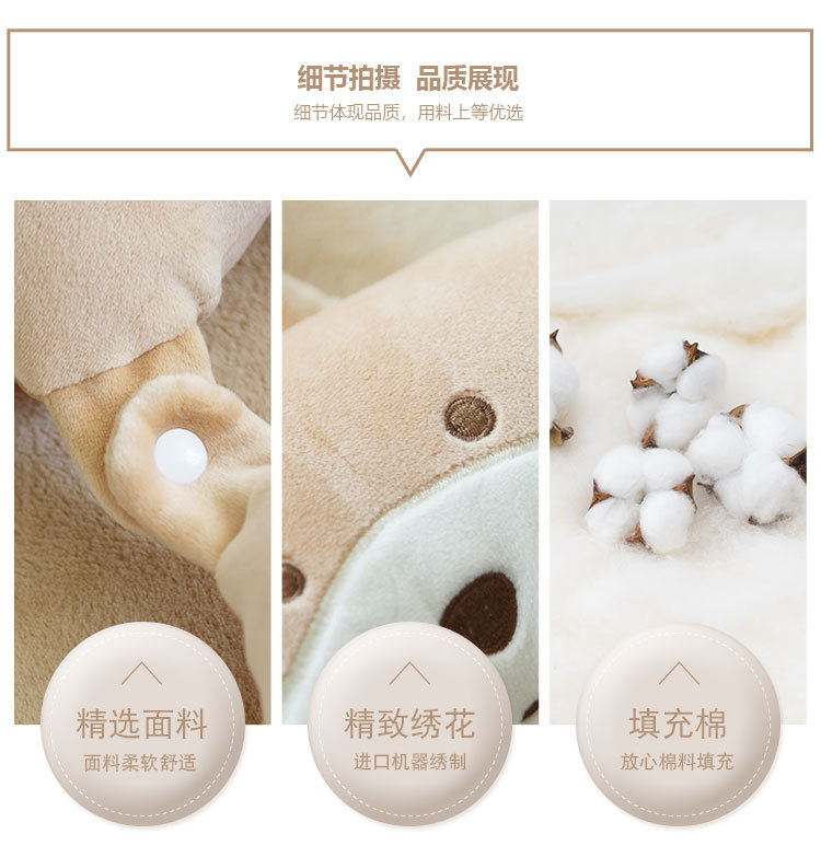 Cute cartoon U-shaped neck pillow, student napping neck support pillow, car and plane travel memory foam headrest wholesale pic 17