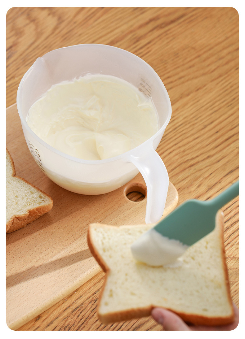 FaSoLa household large-capacity baking filter measuring cup, kitchen built-in filter plate, double-sided graduated egg liquid filter bowl pic 15