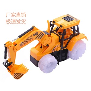 厂家直供月亮独角兽拉马车玩具 旋转特技万向车公主儿童电动玩具详情19