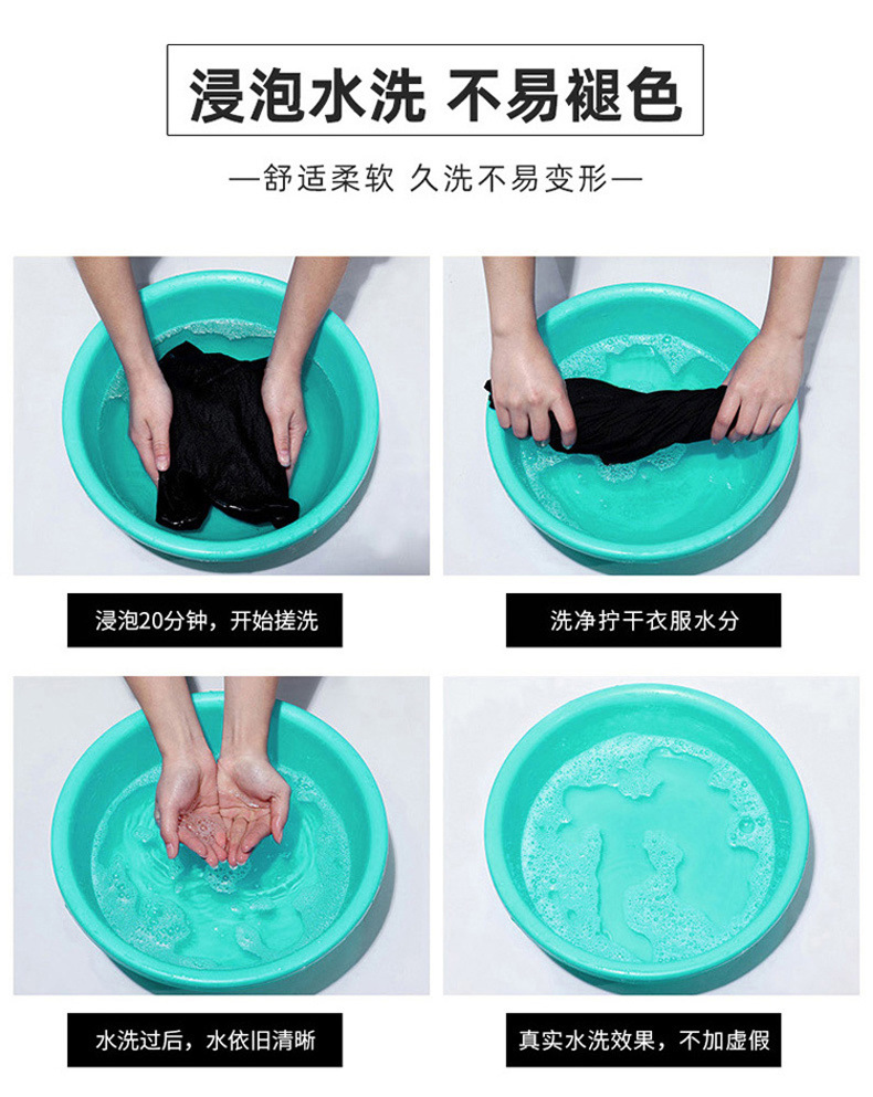 【一件代发】2023夏季新款男士连帽无袖背心韩版纯棉经典百搭坎肩详情4