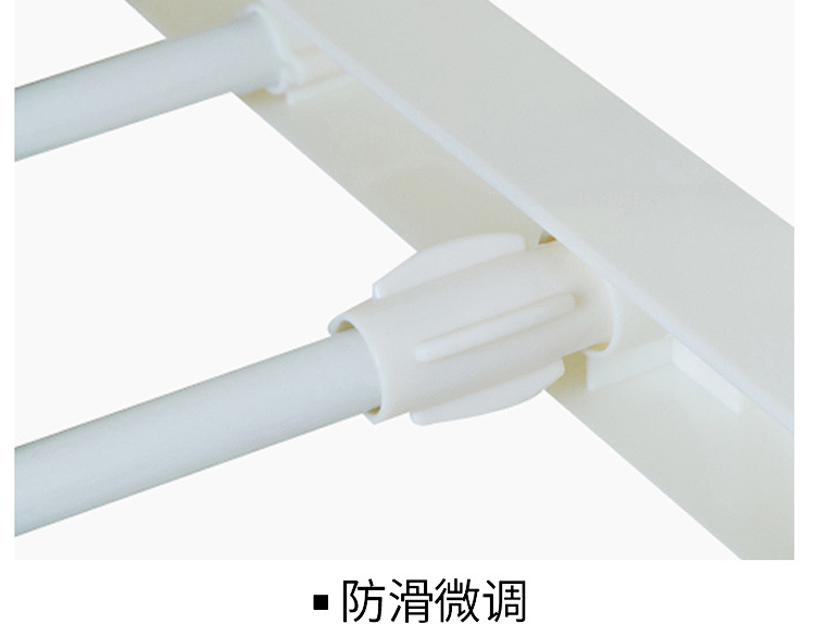 Wardrobe storage, layered partition cabinet, nail-free storage rack, kitchen cabinet, bathroom partition layer rack, dormitory telescopic organization rack pic 28