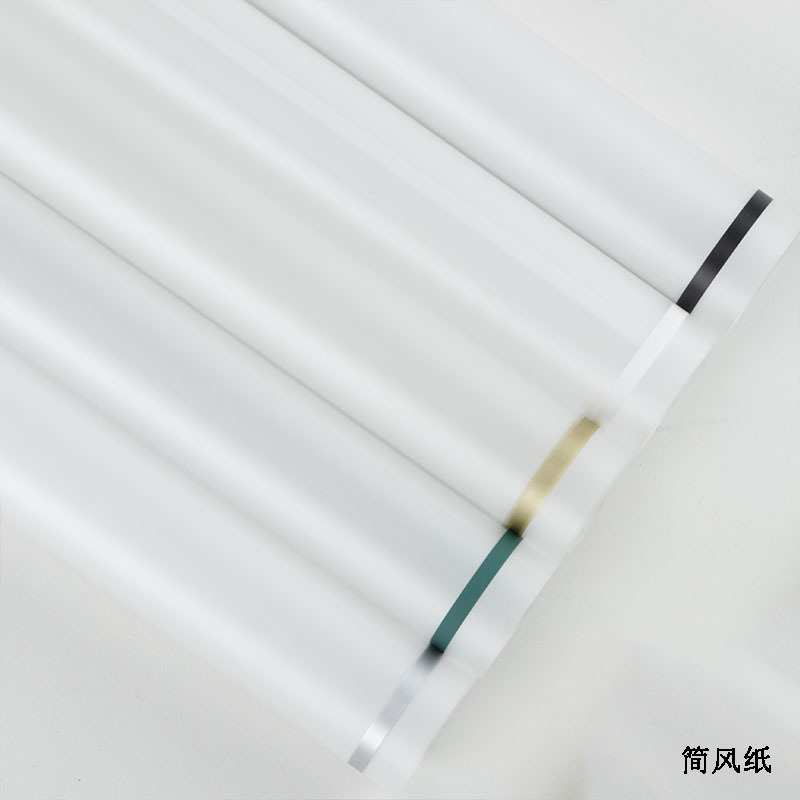 新款清新小雏菊包装纸清新似你 PP防水包花纸加厚欧雅纸DIY批发详情8