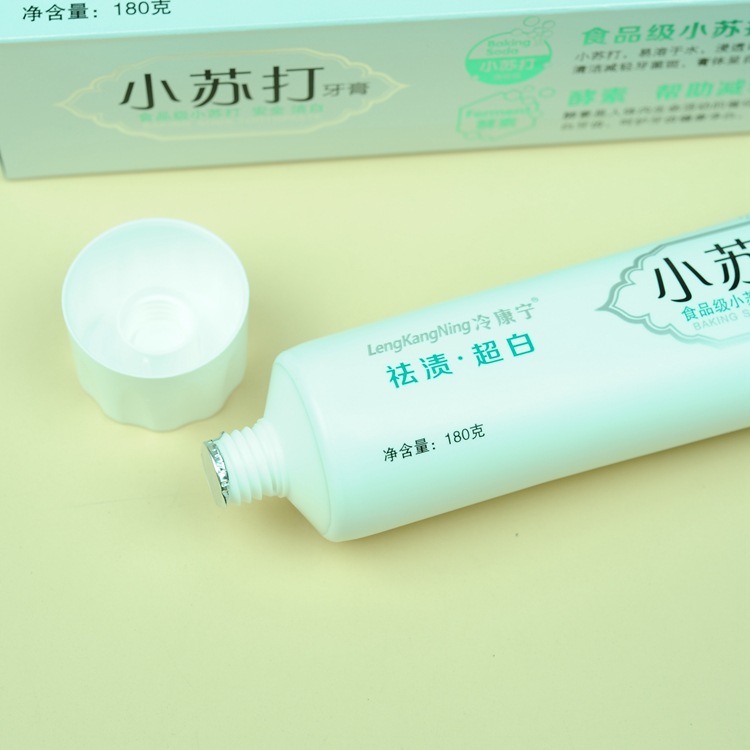 日用品百货牙刷牙膏批发180g小苏打祛渍超白酵素双重薄荷香型详情6