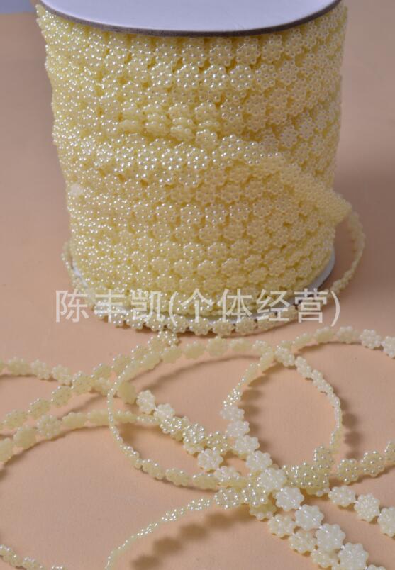 ABS semi-circular connecting beads 3mm, 4mm, 6mm, 8mm, 10mm, 12mm, handcrafted clothing accessories, DIY wedding dress curtain accessories pic 12