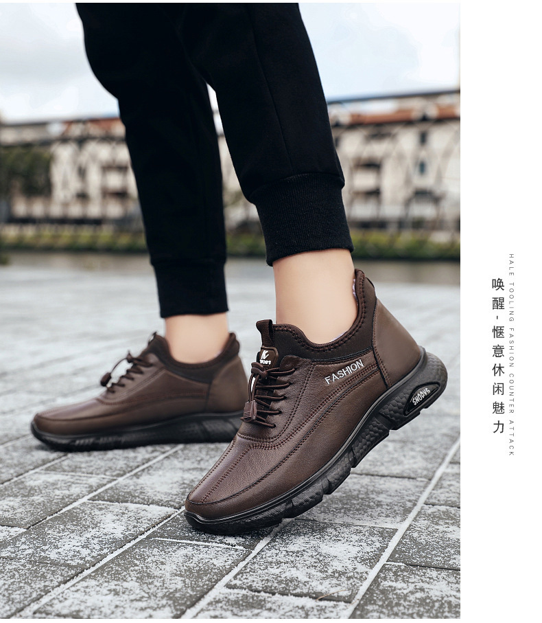 棉靴冬季新款外贸棉鞋批发加厚毛发加绒休闲保暖雪地靴男一件代发详情23