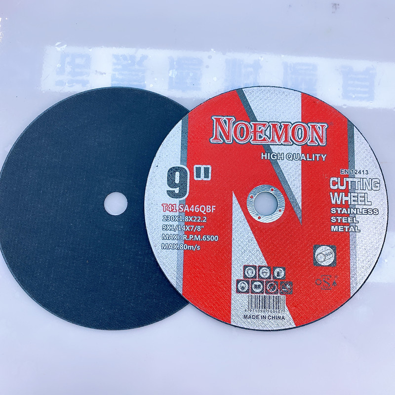 Nuomeng resin cutting disc Angle grinder double mesh metal stainless steel cutting disc grinding wheel 115*1.0 can be customized pic 8