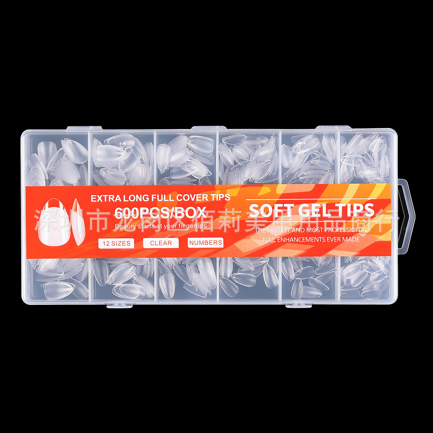 New cross-border nail art pieces, thin semi-frosted, scratch-free, European and American frosted false nails, 600 pieces pic 7