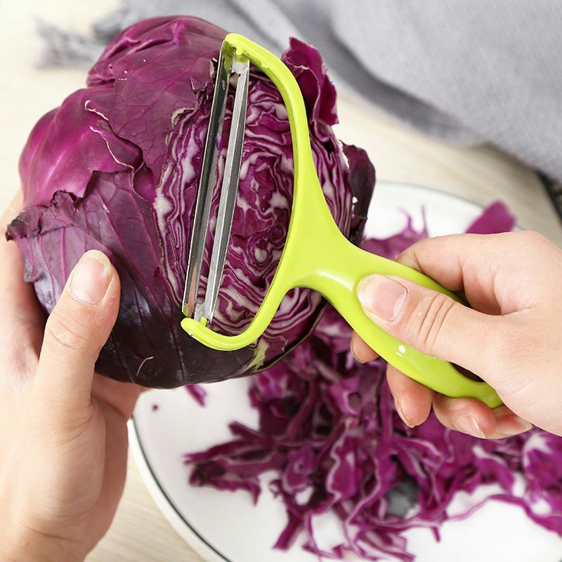 New large-sized green cabbage slicer, vegetable peeler, vegetable cutter, cabbage slicer, peeling knife, and peeler pic 14