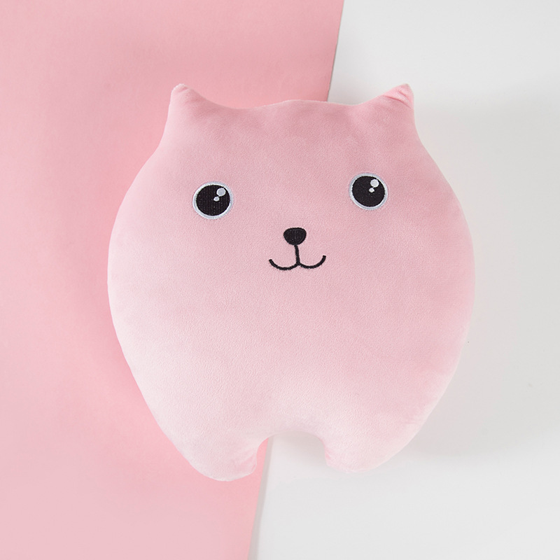 Cute and adorable cat cartoon throw pillows, Japanese-style bedroom sofa cushions, perfect for girls to sleep on, nap back cushions and seat cushions pic 6