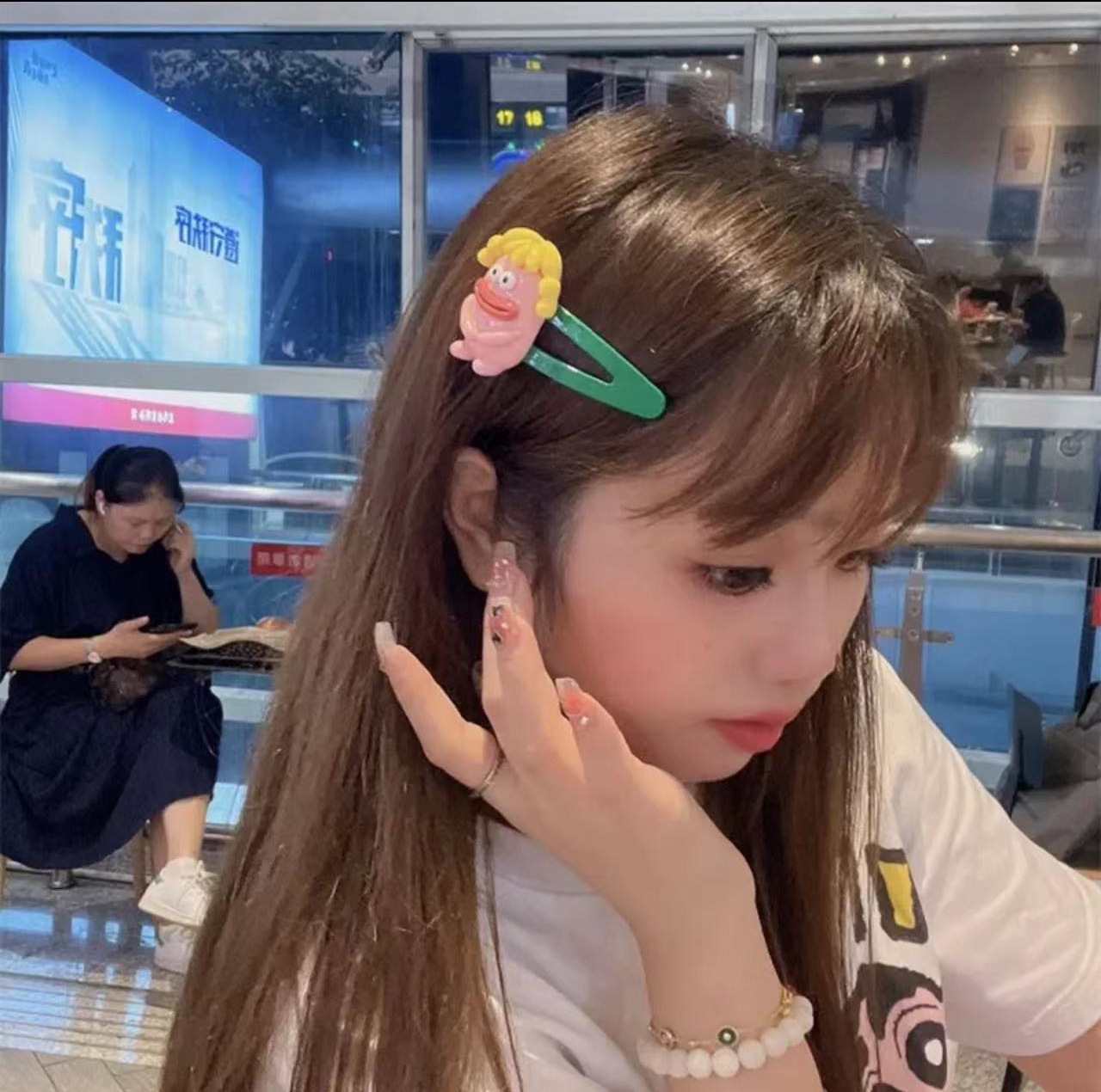 多巴胺发夹发饰刘海边夹碎发夹搞怪丑娃发夹香肠嘴可爱女发卡头饰详情24