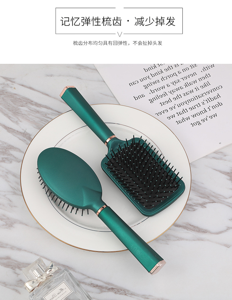 The new airbag massage comb from Yinli can be equipped with a LOGO, a scalp cleaning and hair care comb, and a home curling air cushion comb pic 5