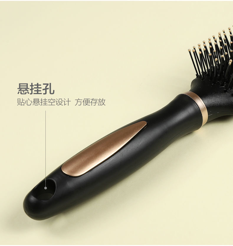 家用卷发梳子批发男女气垫气囊按摩梳排骨梳内扣造型美发圆筒滚梳详情26