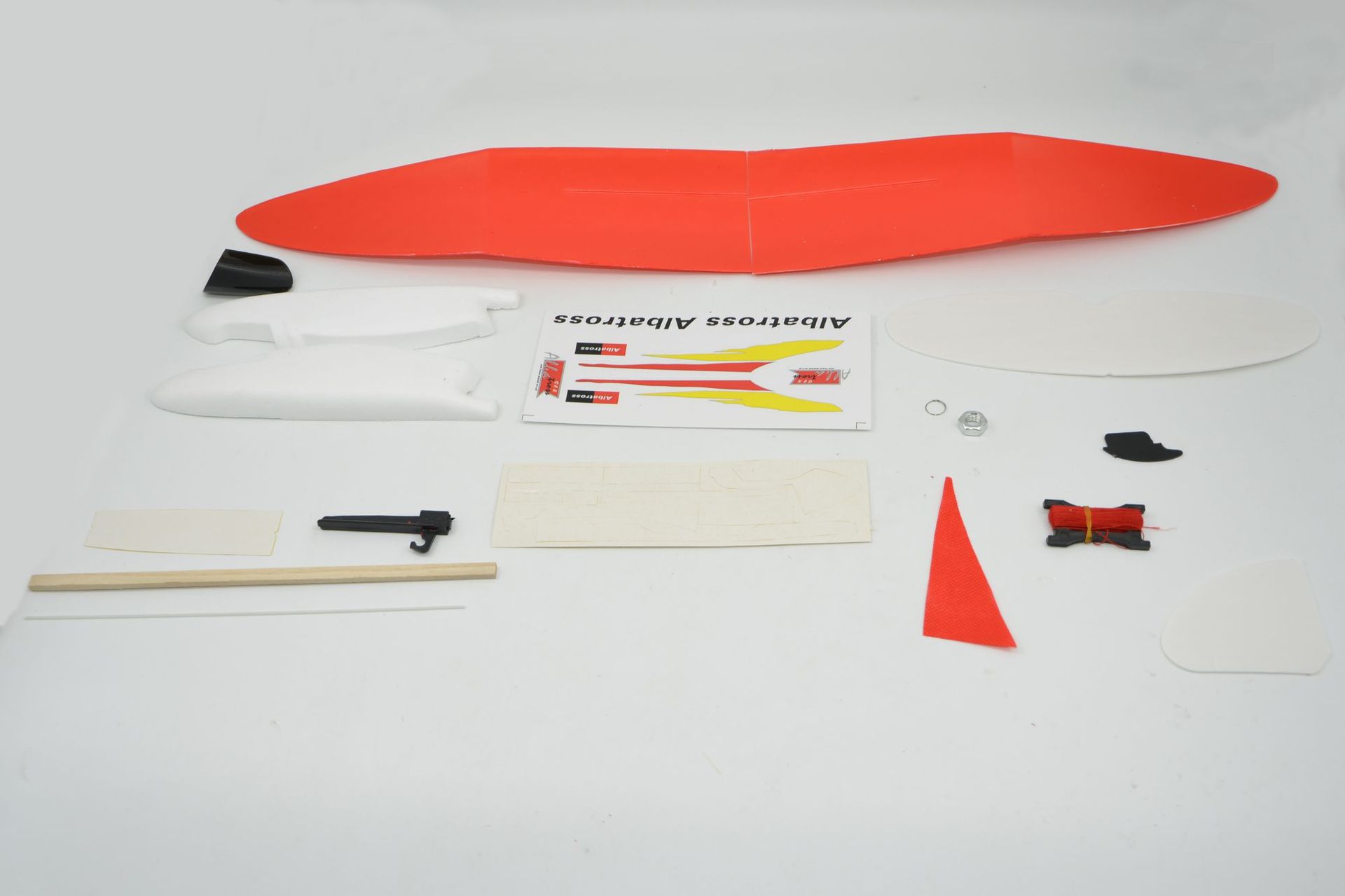 Albatross simulation aircraft model, flight towing glider toy, educational and scientific aircraft model wholesale pic 1