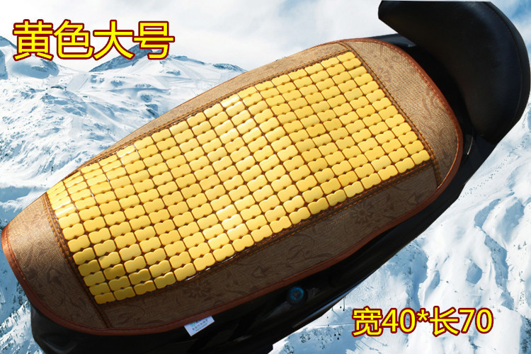 冰凉垫坐垫夏季凉垫防滑方形电动车摩托车隔热防晒踏板车凉席座套详情10