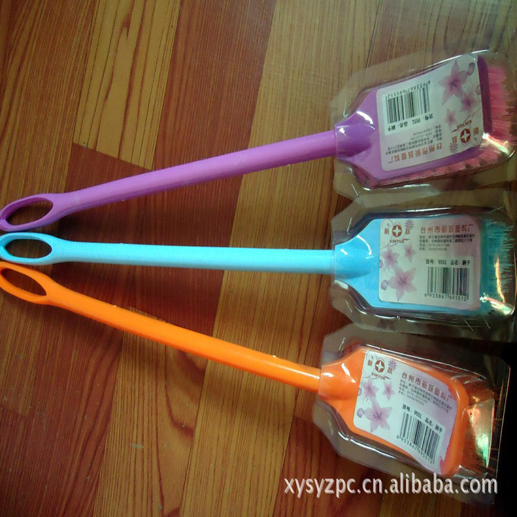 Factory direct supply of plastic long-handled cleaning brushes, no blind spots, toilet brushes, toilet brushes, household utensils wholesale pic 20
