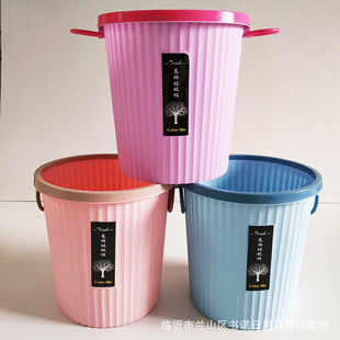 加厚垃圾桶 自产自销家用塑料垃圾篓 5元店货源日用品 居家百货详情12