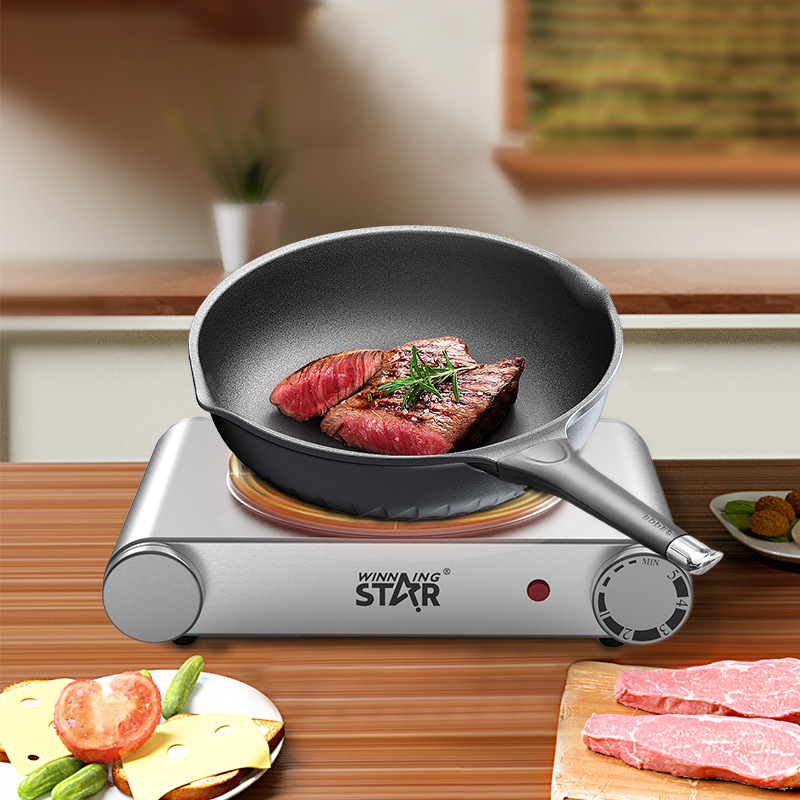 WinningStar export exclusive British and European standard automatic constant-temperature tea and stir-frying high-temperature resistant household electric heating stove pic 3