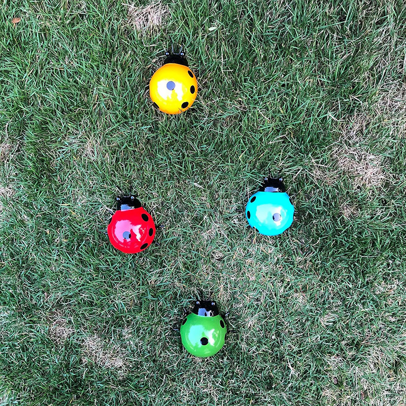 铁艺户外瓢虫花朵蜜蜂蜻蜓庭院壁饰壁挂创意家居墙饰昆虫田园装饰详情5