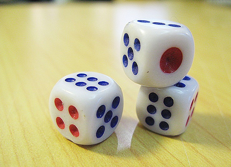 酒吧KTV娱乐用品 圆角骰子-色子  一元批发详情9