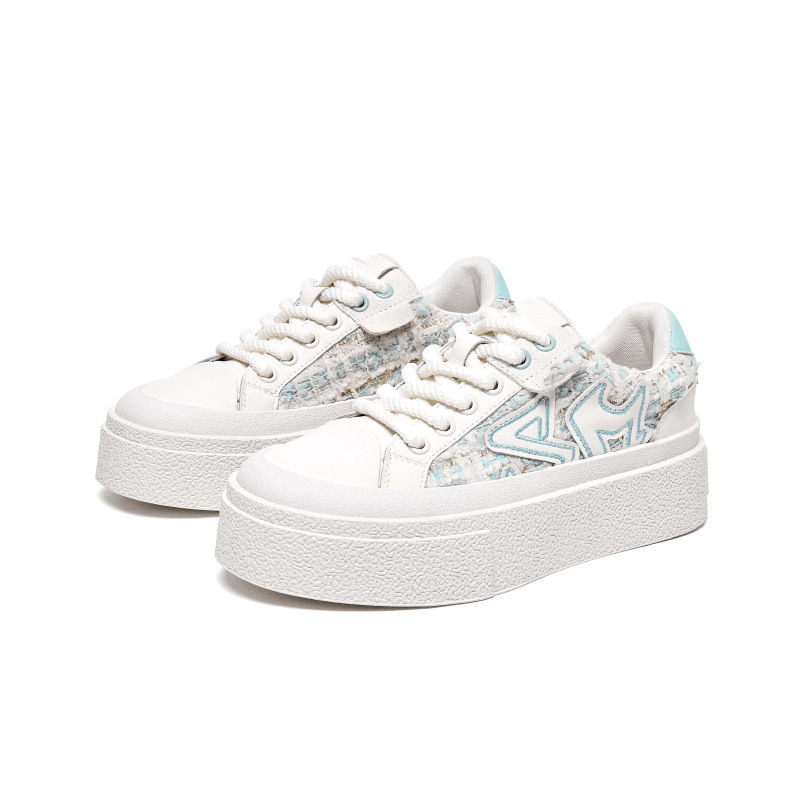 厚底帆布鞋女鞋2024秋夏季新款学生休闲小白鞋百搭轻便舒适板鞋女详情2